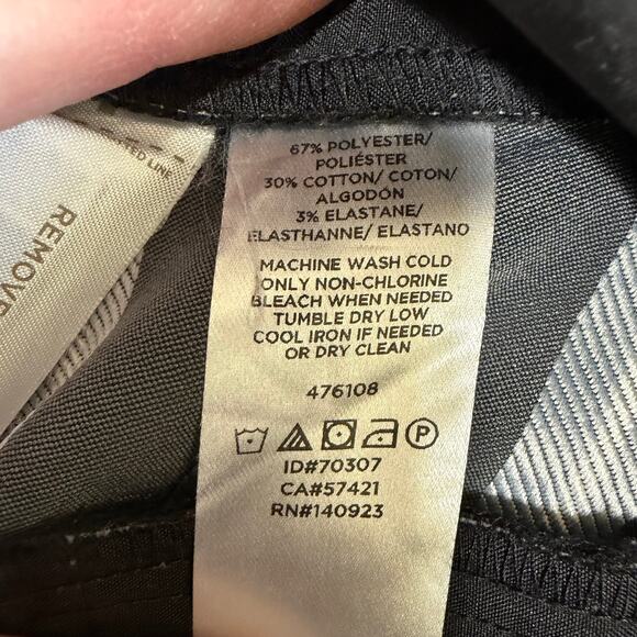 Ann Taylor LOFT sz 8 Dachshund Weiner Dog Embroidery Pant MARISA Black Womens - Picture 9 of 9